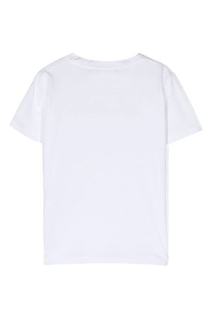 white cotton tshirt EMPORIO ARMANI KIDS | 8N4TN51JPZZ0146